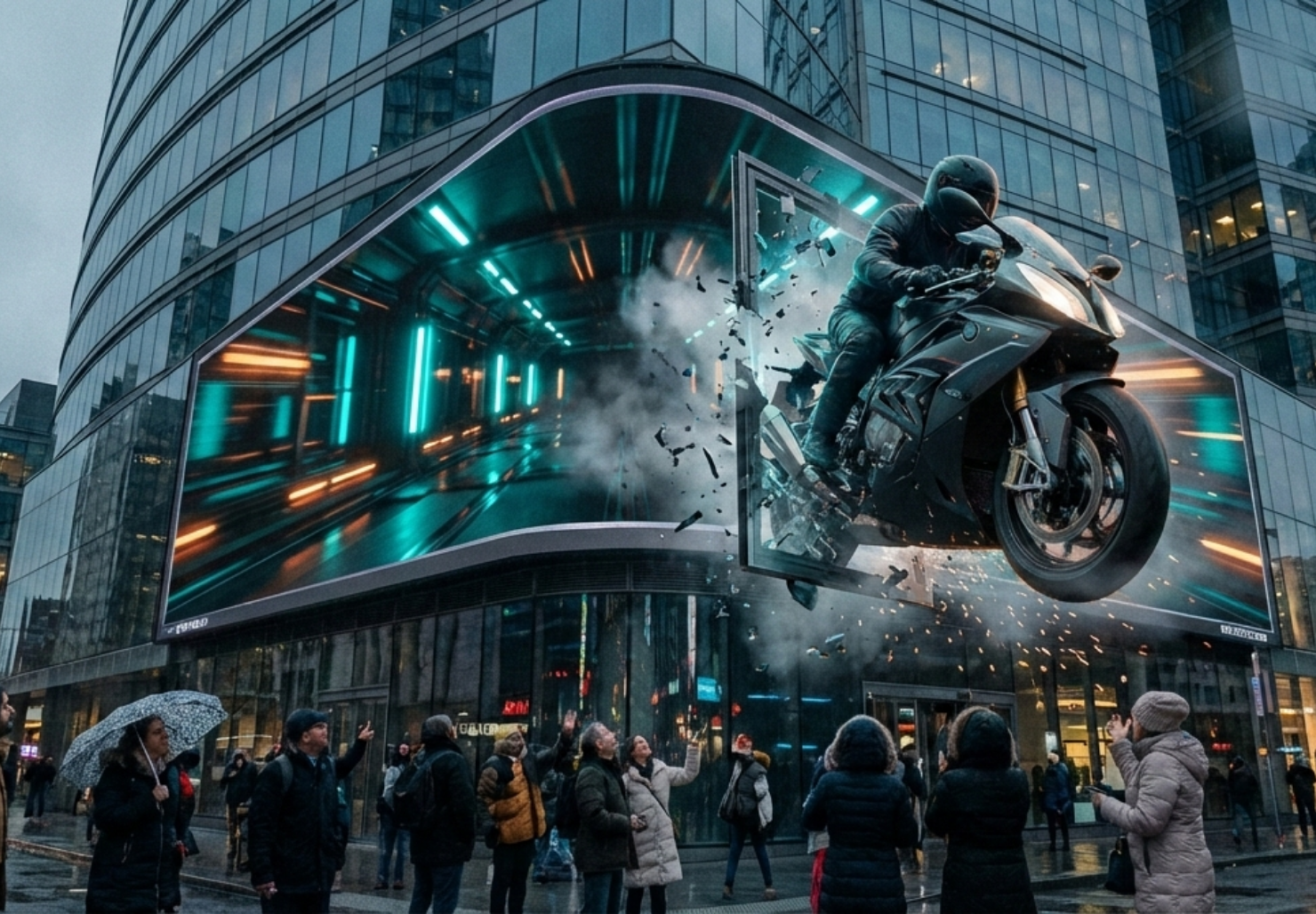 anamorphic billboard advertising services