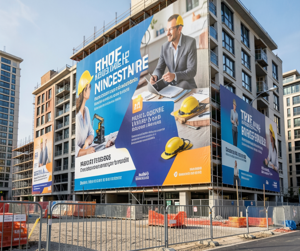 Building Wraps and Construction Site Advertising