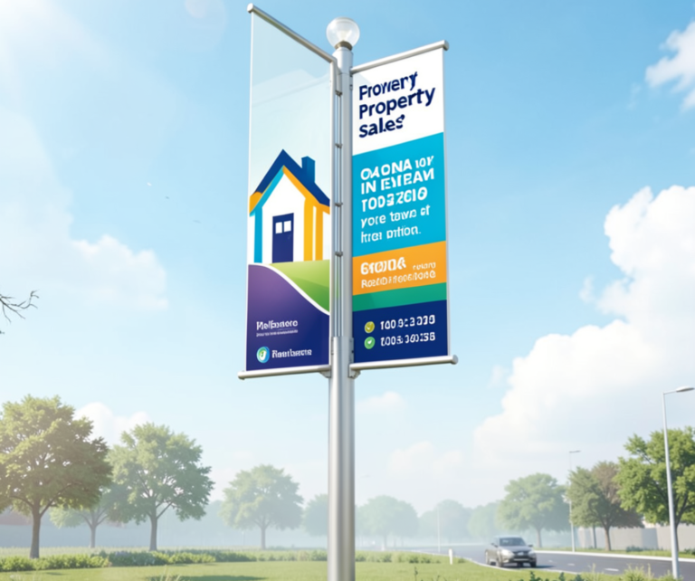 Light Pole Advertising