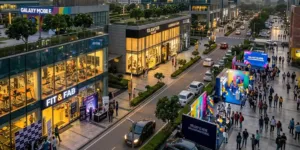 Ground activation campaign setup for brand engagement