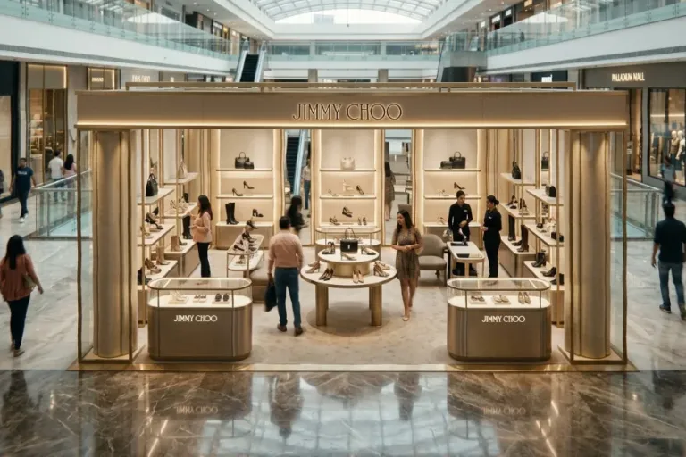 Luxury brand pop-up store marketing and experiential retail activation