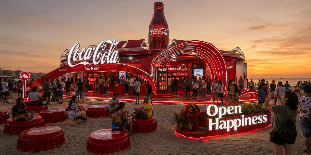 Cococola Branding service in india