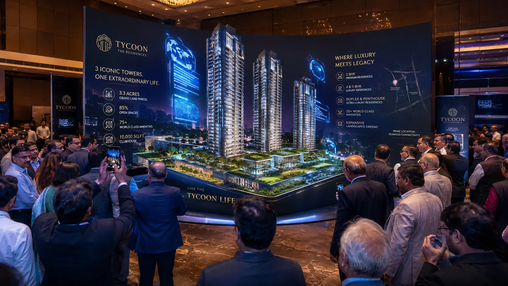 real estate project event organisers
